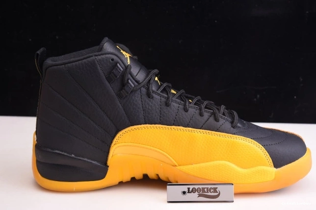 Gold 12 Jordan Retro Black University Air 130690-070 0709